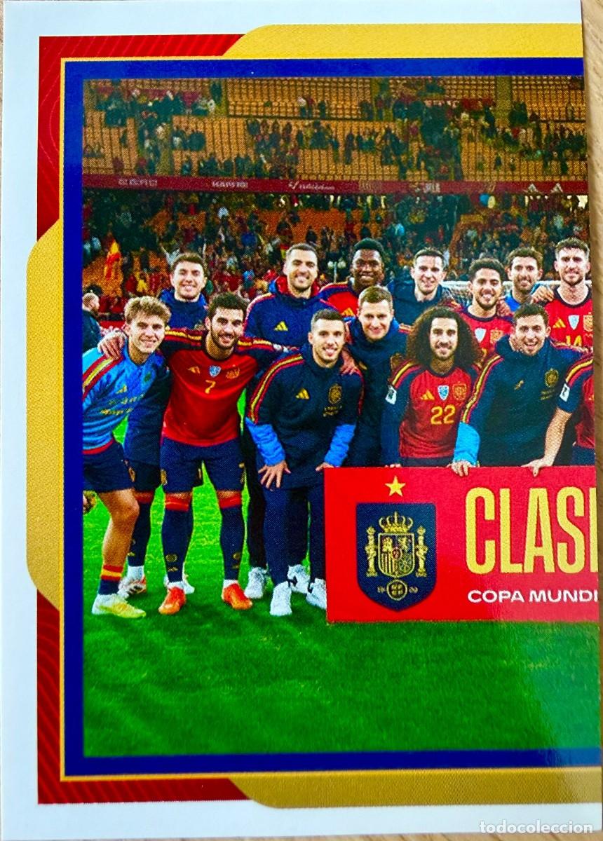 Cartes &agrave; collectionner de Football: 02 2 ALINEACION SELECCION ESPA&Ntilde;OLA CARREFOUR ESPA&Ntilde;A 2026 26 STICKER SIN PEGAR PANINI