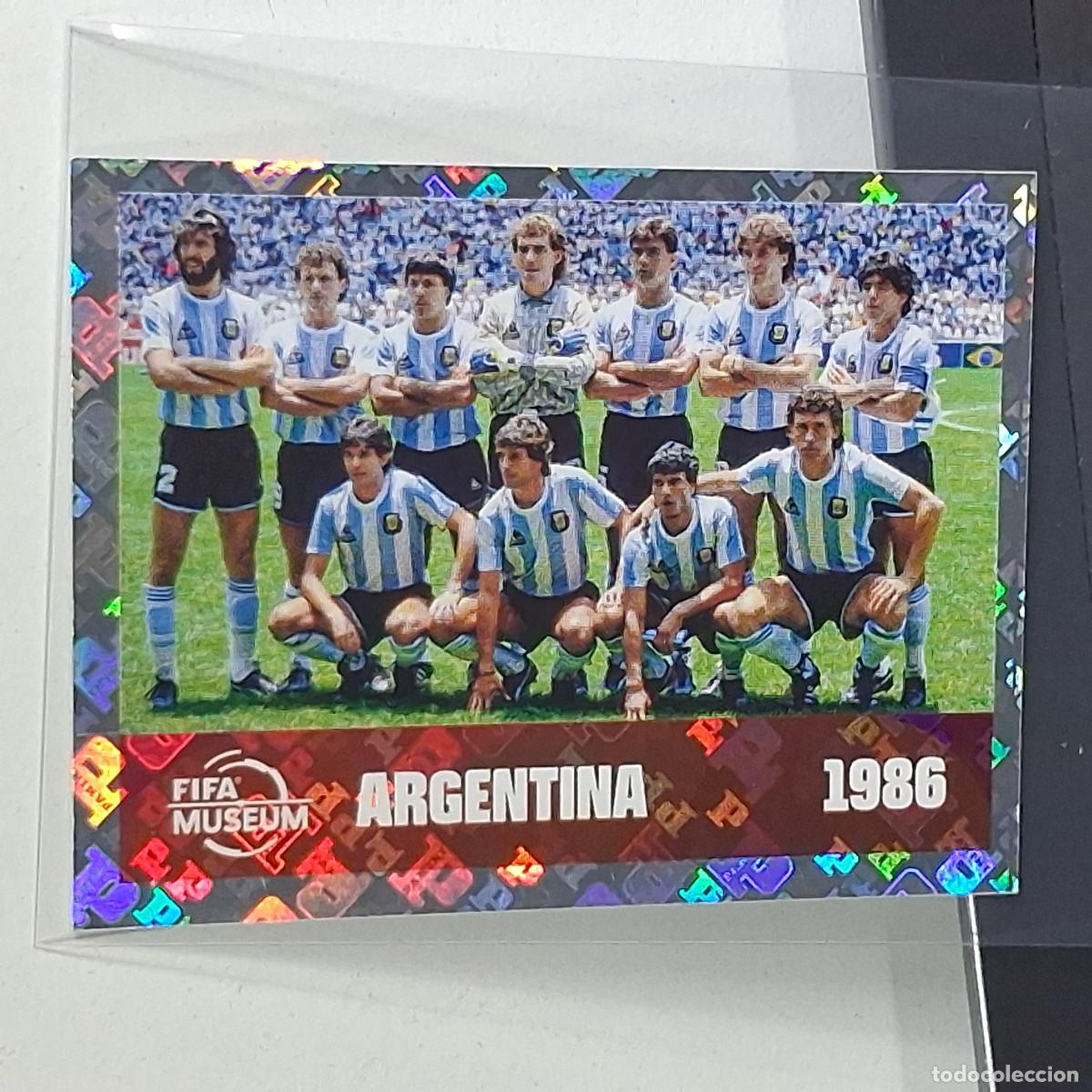 Cartes &agrave; collectionner de Football: B12 FWC14 ARGENTINA 1986 FIFA HISTORY FWC 14 MUNDIAL FIFA WORLD CUP 2026 STICKER PANINI