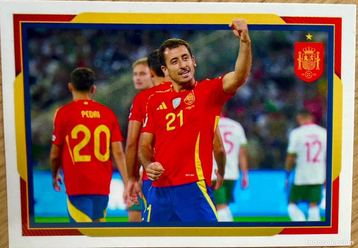Figurine di Calcio: 05 5 OYARZABAL SELECCION ESPA&Ntilde;OLA CARREFOUR ESPA&Ntilde;A 2026 26 STICKER SIN PEGAR PANINI
