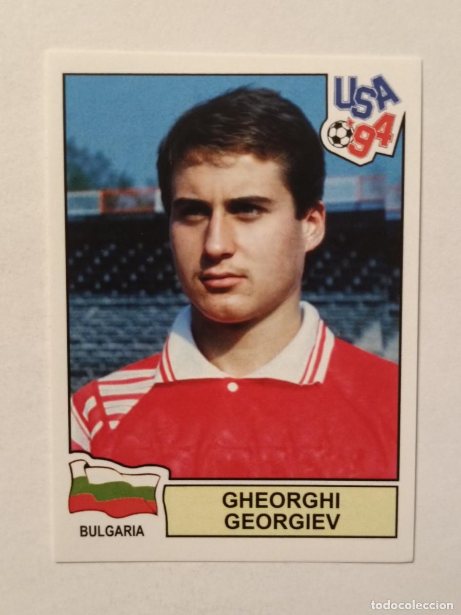 Figurine di Calcio: GHEORGHI GEORGIEV (BULGARIA) MUNDIAL USA 94 PANINI