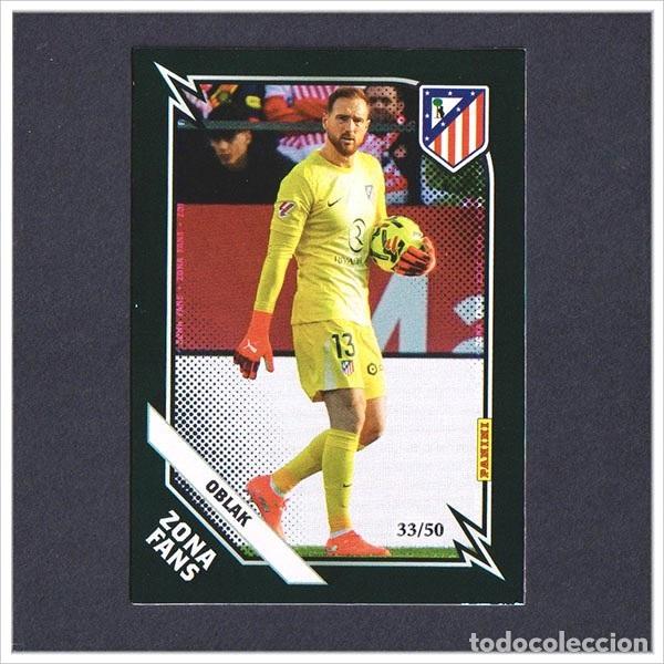 Figurine di Calcio: NUMERADA /50 PANINI CLUB 2025 2026 25 26 ATL&Eacute;TICO MADRID OBLAK KN29 KN 29 ZONA FANS LIGA KROMIX KO29