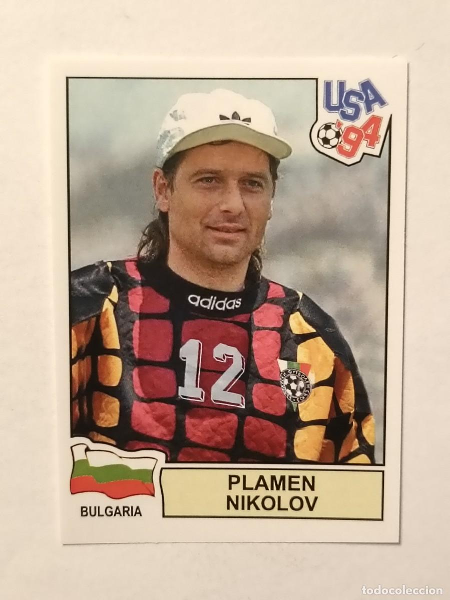 Cromos de Futebol: PLAMEN NIKOLOV (BULGARIA) MUNDIAL USA 94 PANINI