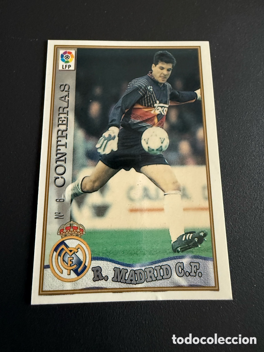 Cromos de Futebol: MUNDICROMO 97-98. n 6. CONTRERAS