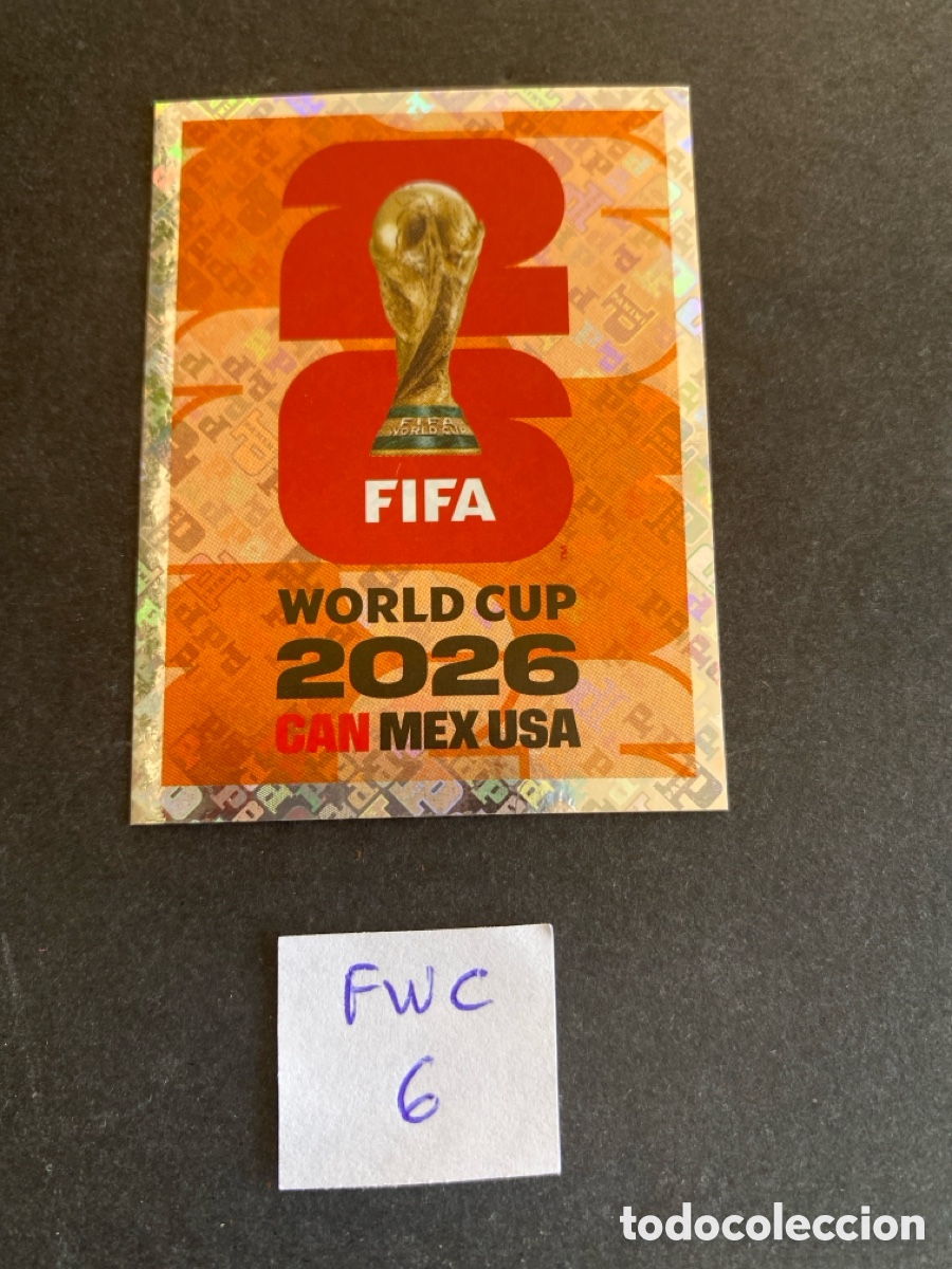 Cartes &agrave; collectionner de Football: Cromo Mundial 2026 FWC 6 nuevo