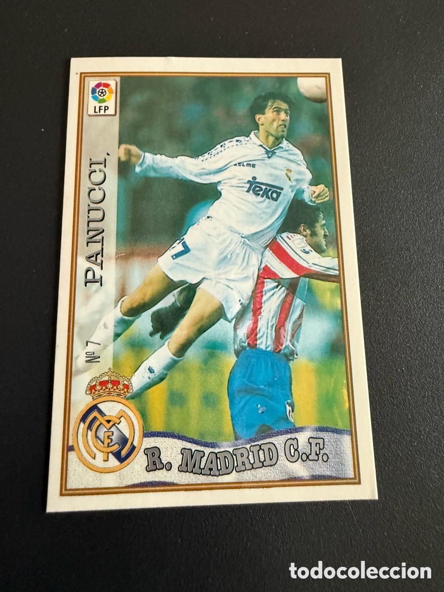 Cartes &agrave; collectionner de Football: MUNDICROMO 97-98. n 7. PANUCCI