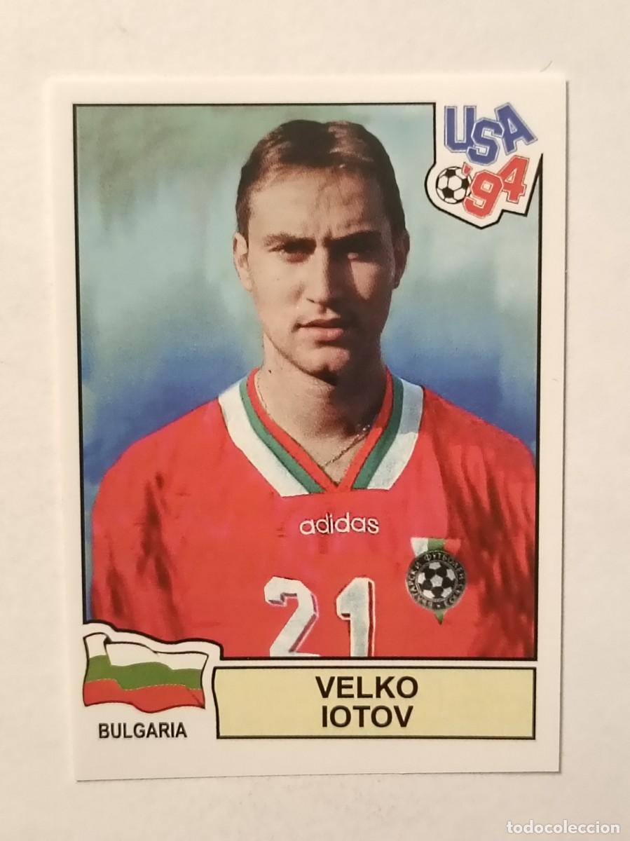Cartes &agrave; collectionner de Football: VELKO IOTOV (BULGARIA) MUNDIAL USA 94 PANINI
