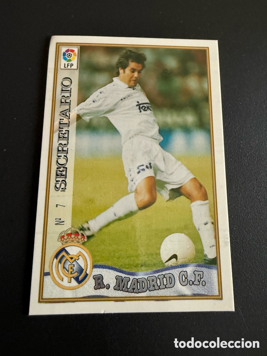 Cartes &agrave; collectionner de Football: MUNDICROMO 97-98. n 7 SECRETARIO