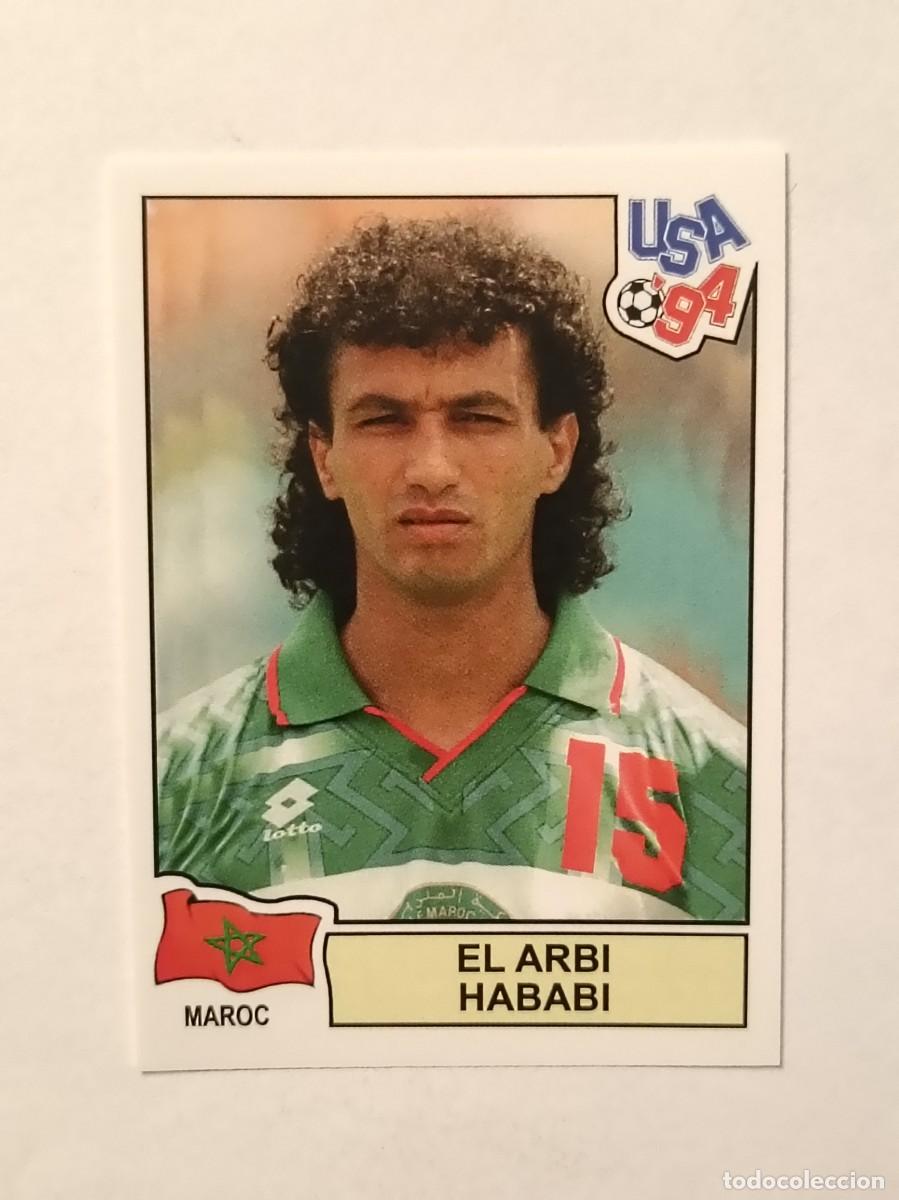 Cromos de Futebol: EL ARBI HABABI (MARRUECOS) MUNDIAL USA 94 PANINI