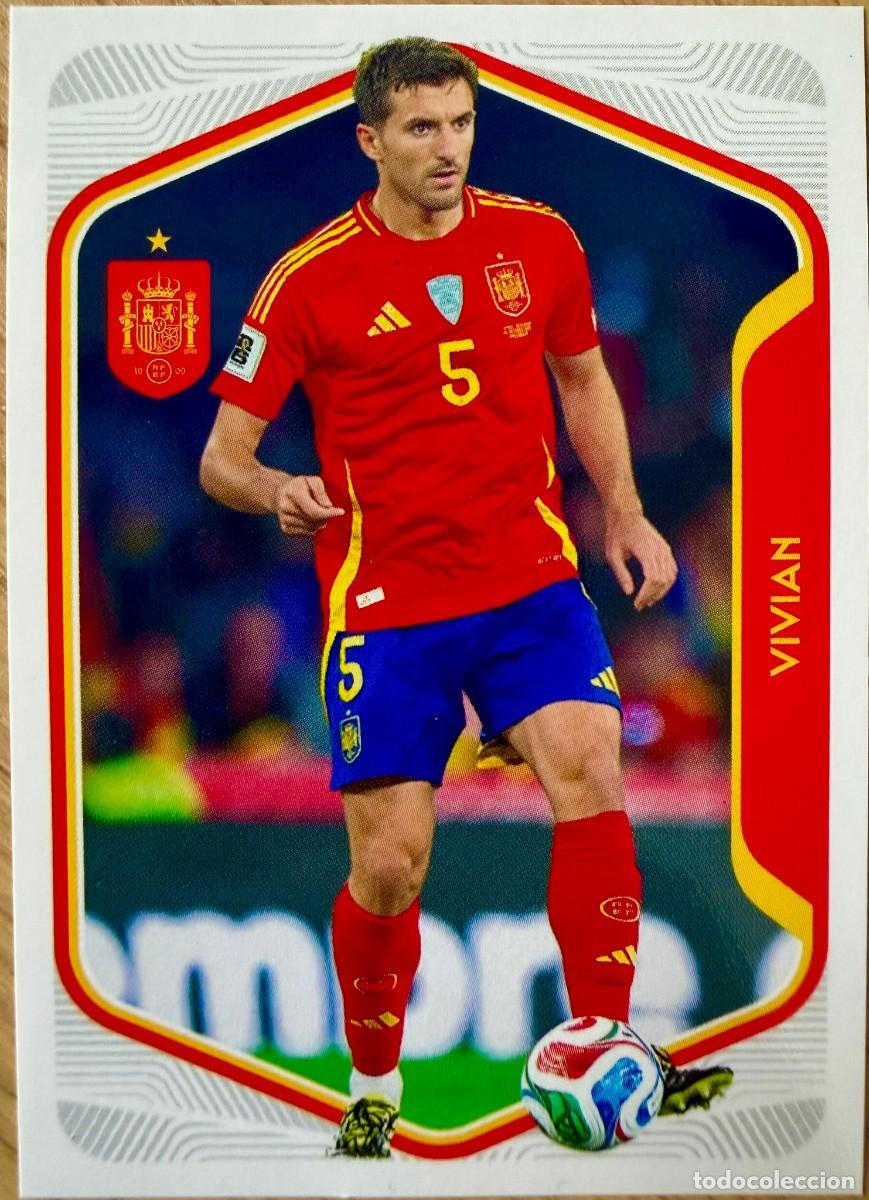 Cromos de Futebol: 18 VIVIAN SELECCION ESPA&Ntilde;OLA CARREFOUR ESPA&Ntilde;A 2026 26 STICKER SIN PEGAR PANINI