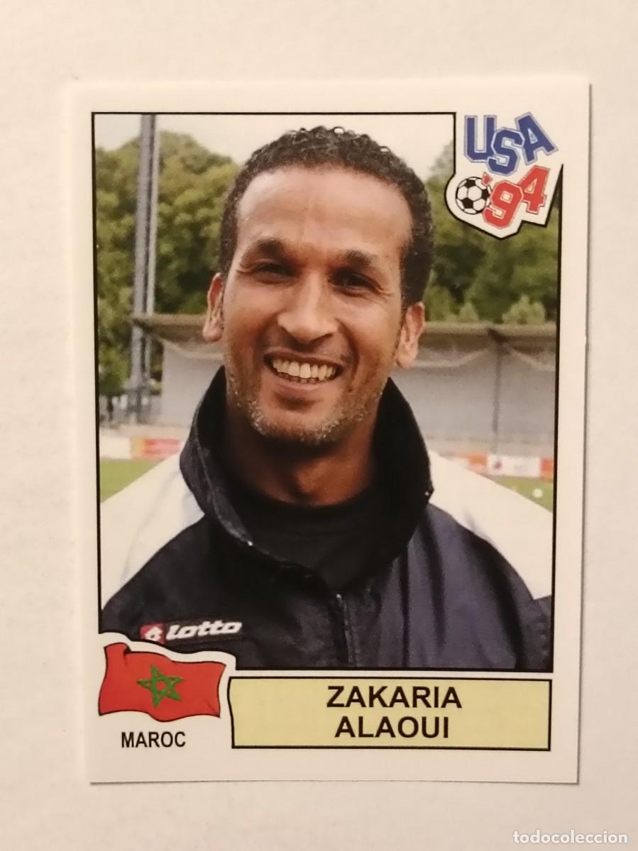 Cromos de Futebol: ZAKARIA ALAOUI (MARRUECOS) MUNDIAL USA 94 PANINI