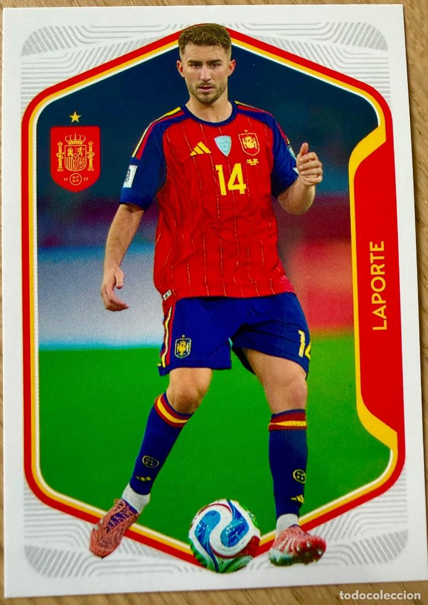Cromos de Futebol: 20 LAPORTE SELECCION ESPA&Ntilde;OLA CARREFOUR ESPA&Ntilde;A 2026 26 STICKER SIN PEGAR PANINI