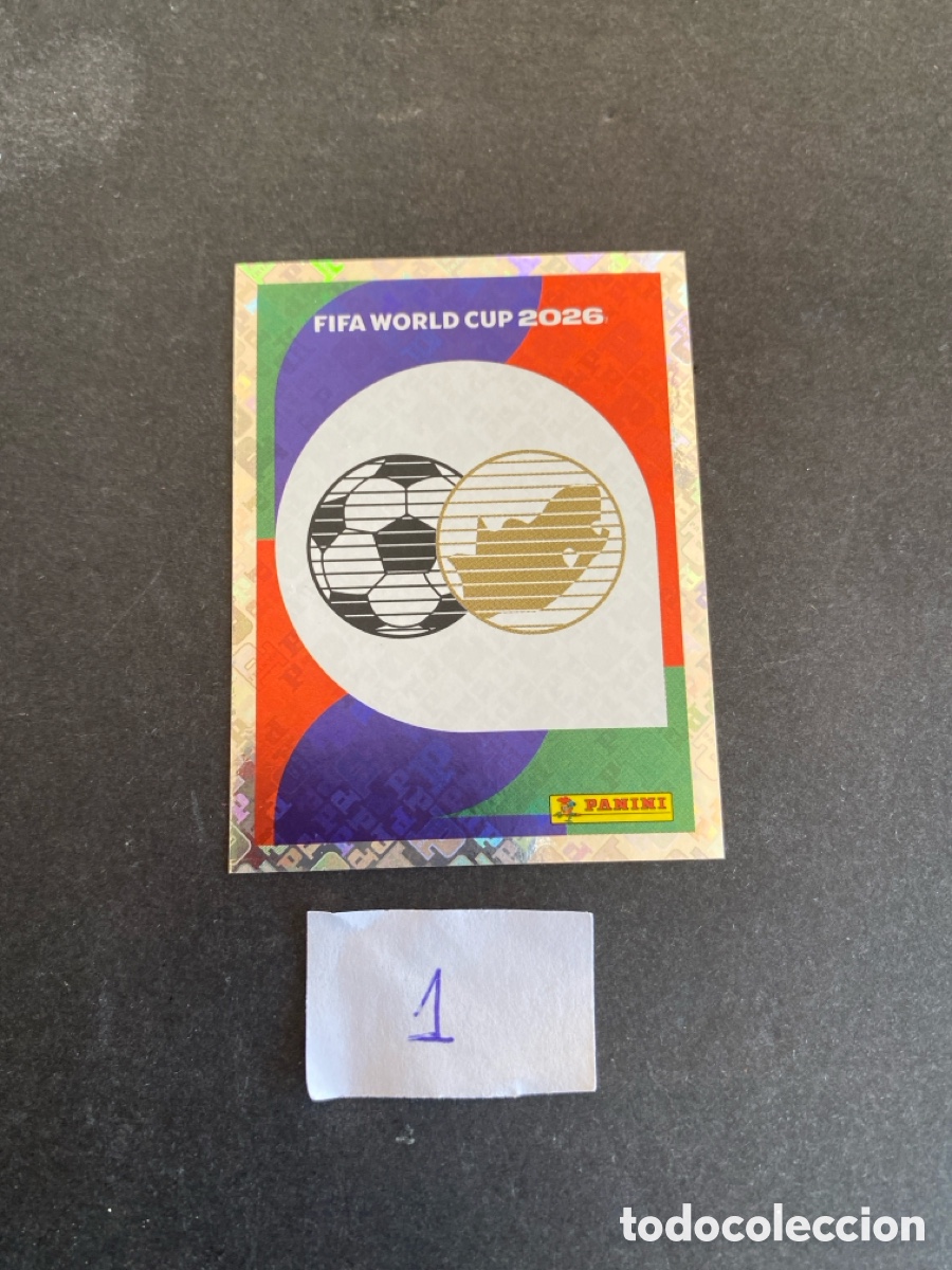 Cromos de Futebol: Cromo Sud&aacute;frica Mundial 2026 N* 1 nuevo