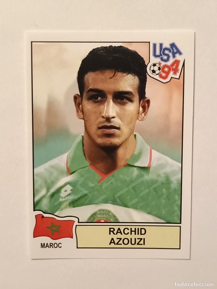 Cromos de Futebol: RACHID AZOUZI (MARRUECOS) MUNDIAL USA 94 PANINI