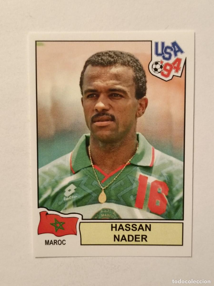 Cromos de Futebol: HASSEN NADER (MARRUECOS) MUNDIAL USA 94 PANINI