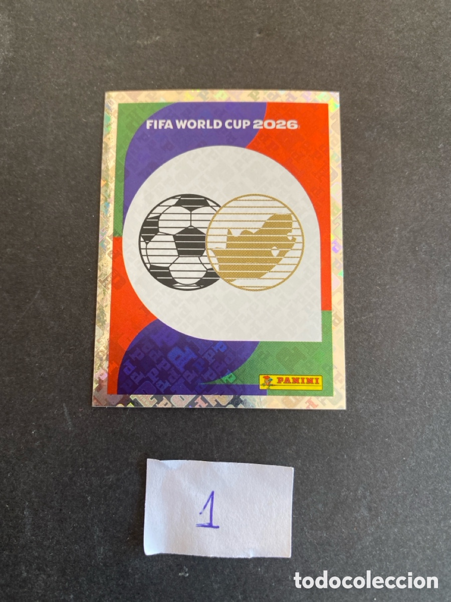 Cromos de Futebol: Cromo Sud&aacute;frica Mundial 2026 N* 1 nuevo