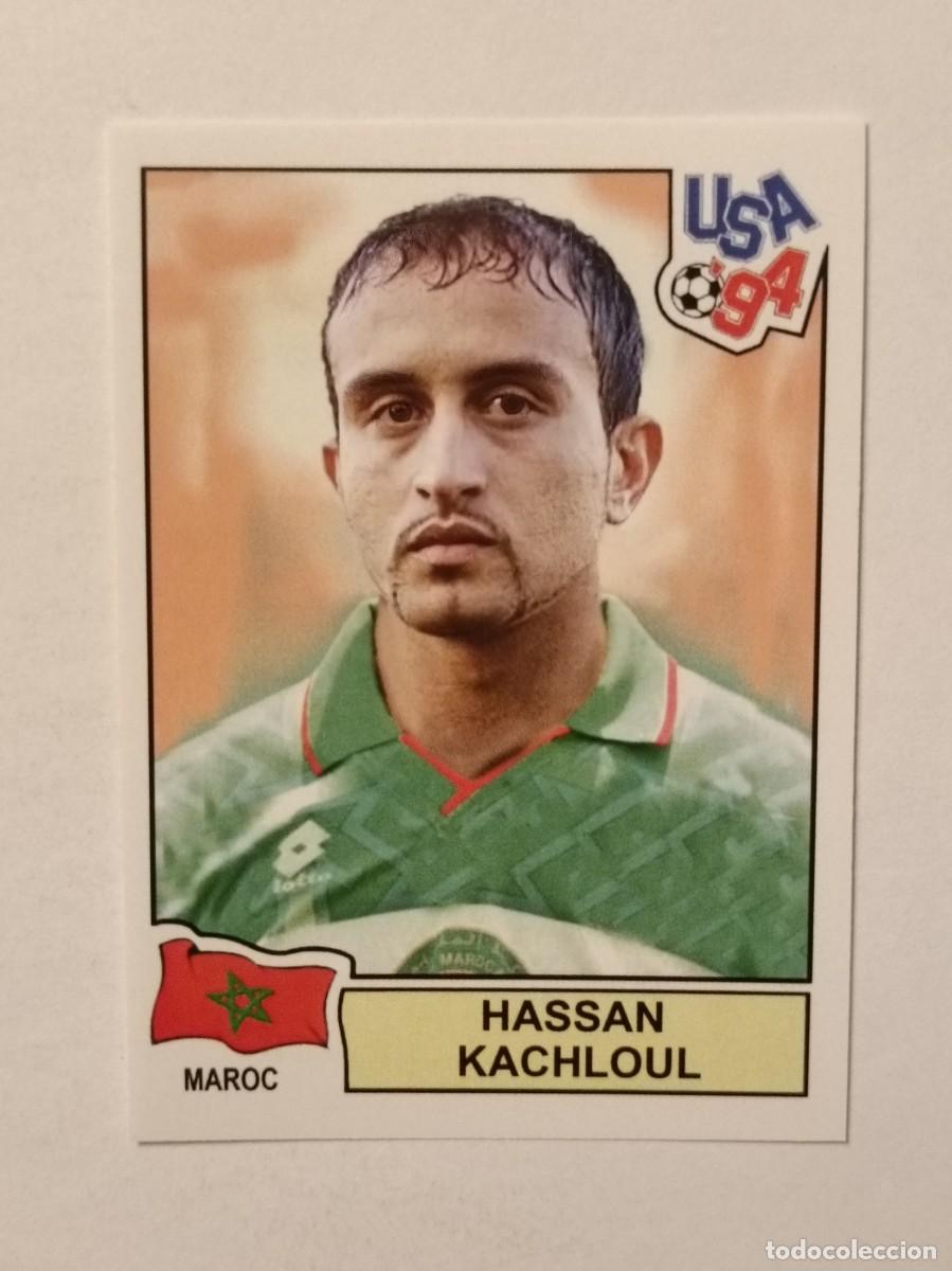 Cromos de Futebol: HASSEN KACHLOUL (MARRUECOS) MUNDIAL USA 94 PANINI
