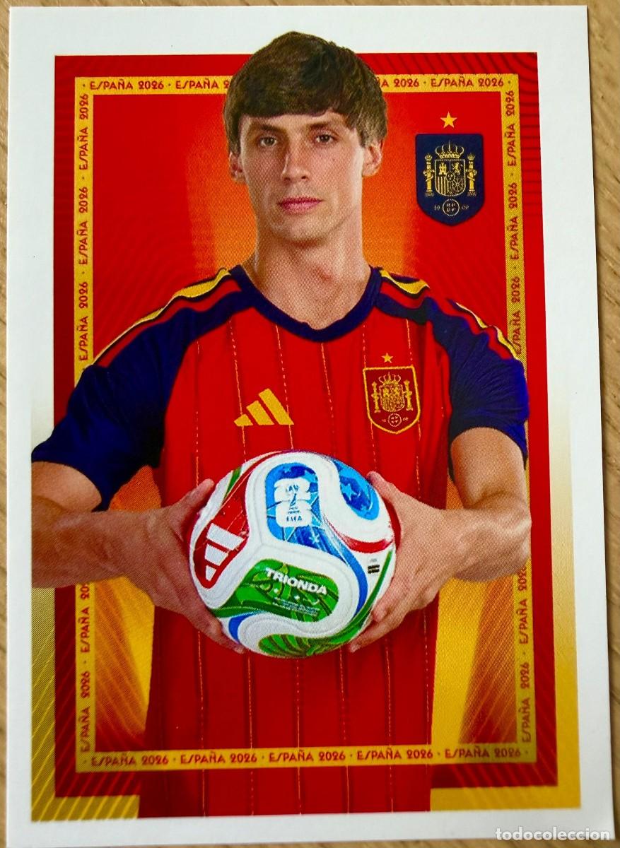Cromos de Futebol: 25 LE NORMAND SELECCION ESPA&Ntilde;OLA CARREFOUR ESPA&Ntilde;A 2026 26 STICKER SIN PEGAR PANINI