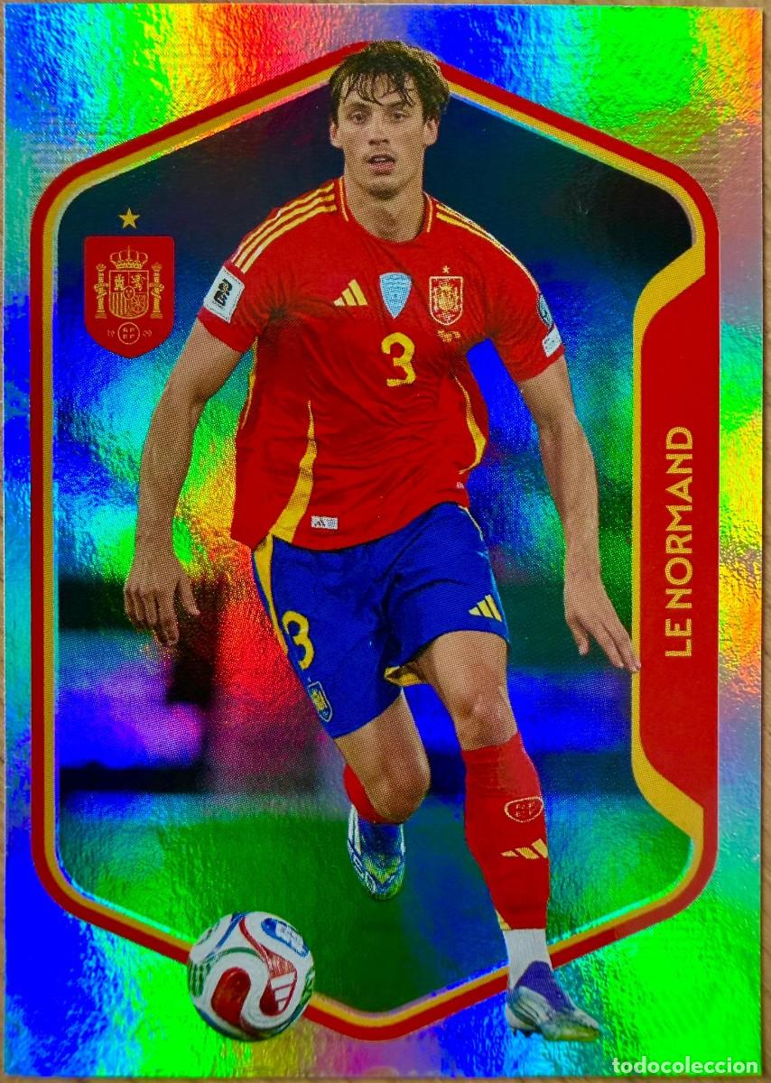 Cromos de Futebol: 26 LE NORMAND BRILLANTE SELECCION ESPA&Ntilde;OLA CARREFOUR ESPA&Ntilde;A 2026 26 STICKER SIN PEGAR PANINI