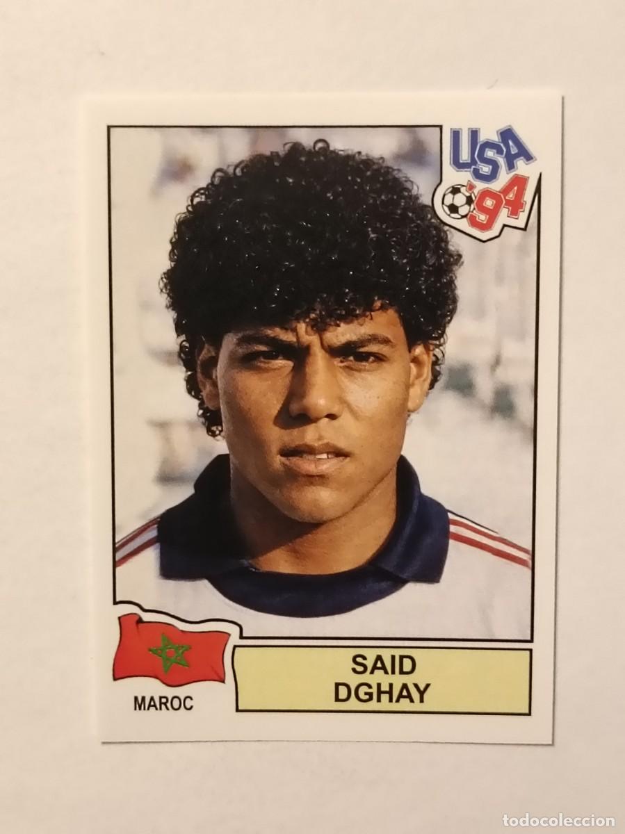 Cromos de Futebol: SAID DGHAY (MARRUECOS) MUNDIAL USA 94 PANINI