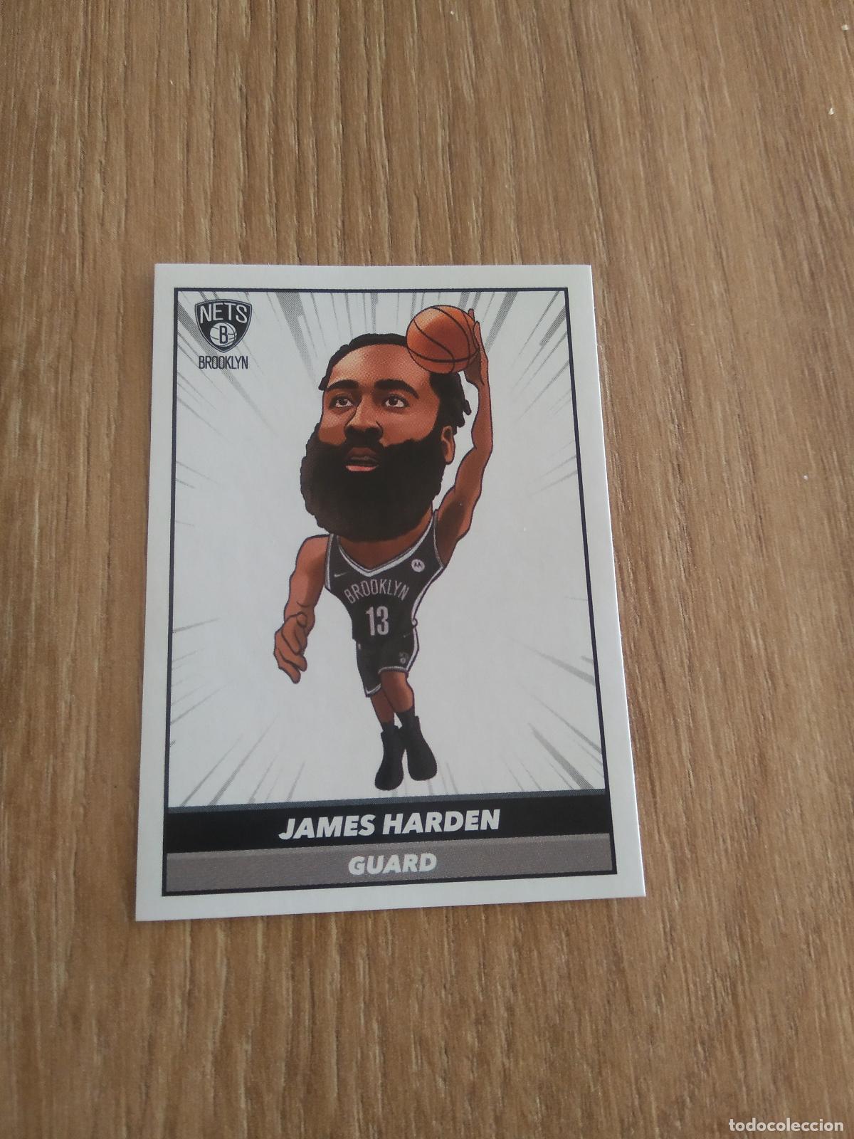 Cartes &agrave; collectionner de Football: 133 JAMES HARDEN BROOKLYN NETS CROMO PANINI BASKET BALONCESTO 2021-2022 NBA 21-22
