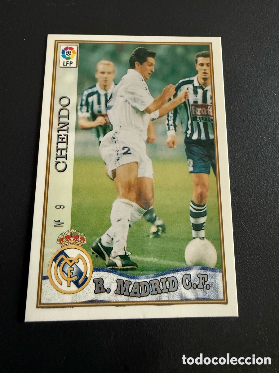 Cartes &agrave; collectionner de Football: MUNDICROMO 97-98. n 9. CHENDO
