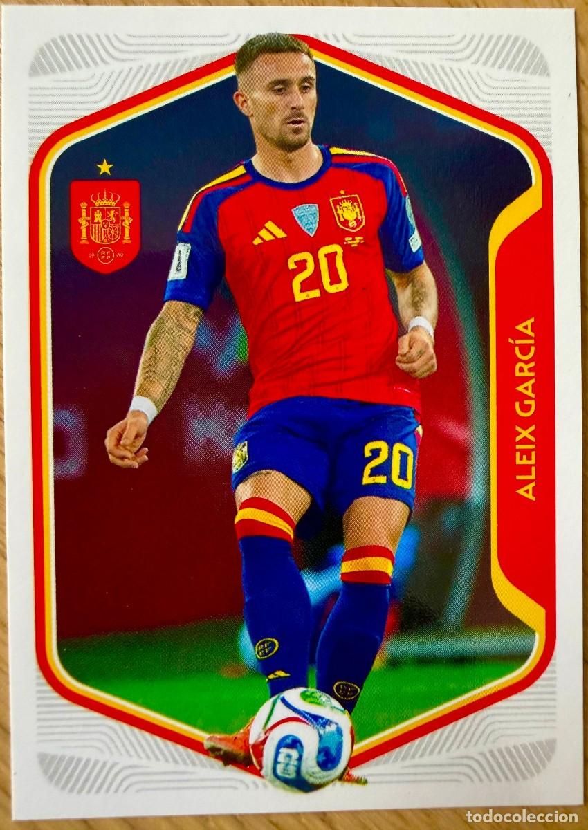 Cromos de F&uacute;tbol: 30 ALEIX GARCIA SELECCION ESPA&Ntilde;OLA CARREFOUR ESPA&Ntilde;A 2026 26 STICKER SIN PEGAR PANINI