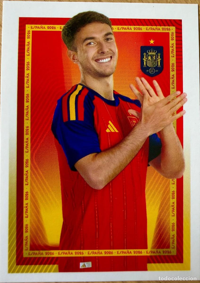 Cromos de F&uacute;tbol: 33 ZUBIMENDI SELECCION ESPA&Ntilde;OLA CARREFOUR ESPA&Ntilde;A 2026 26 STICKER SIN PEGAR PANINI