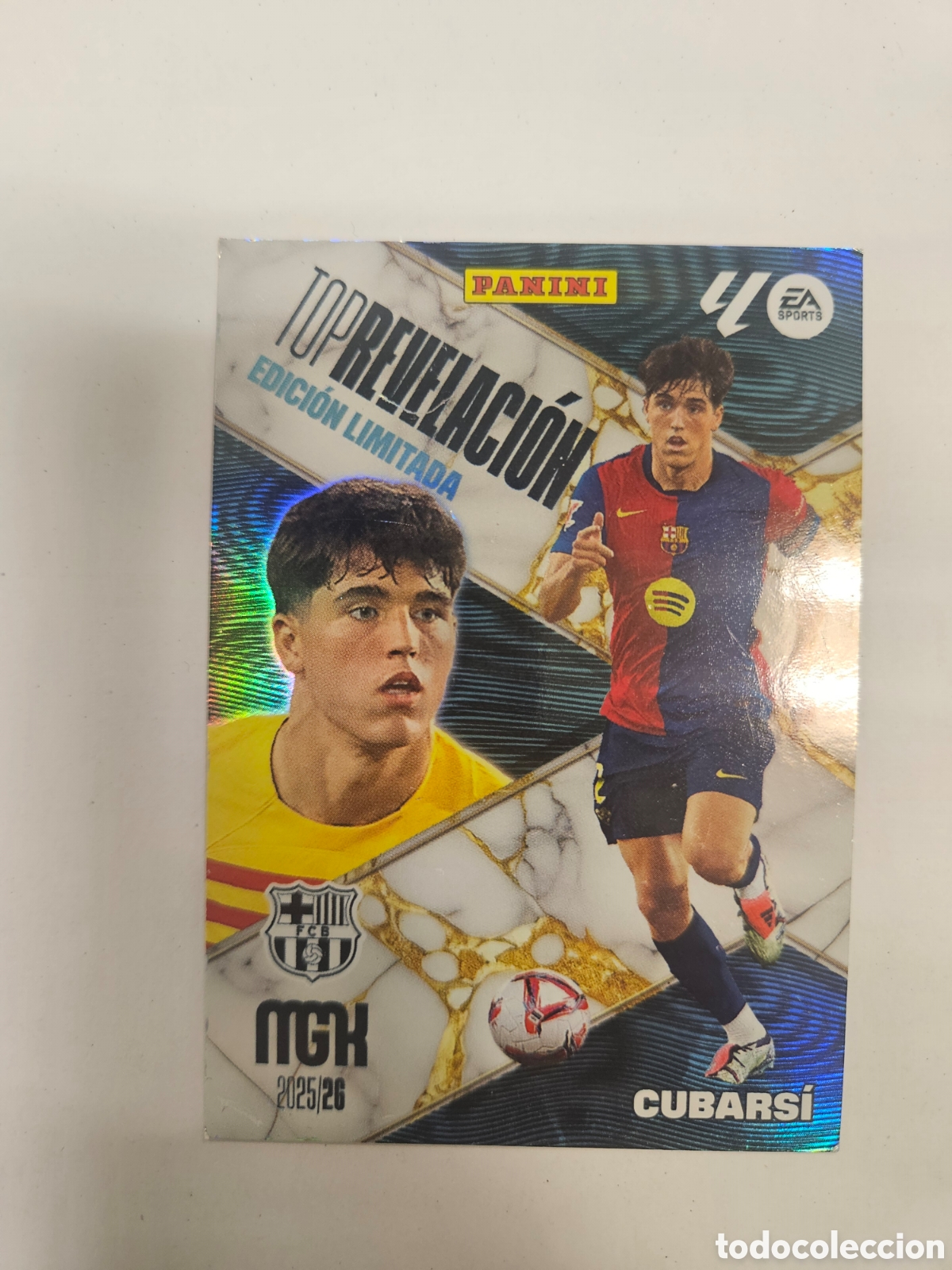 Cromos de F&uacute;tbol: CUBARSI TOP REVELACION EDICION LIMITADA MEGACRACKS 2025 2026 25 26