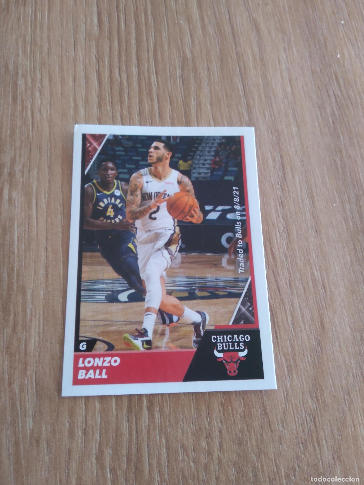 Cromos de F&uacute;tbol: 168 LONZO BALL CHICAGO BULLS CROMO PANINI BASKET BALONCESTO 2021-2022 NBA 21-22