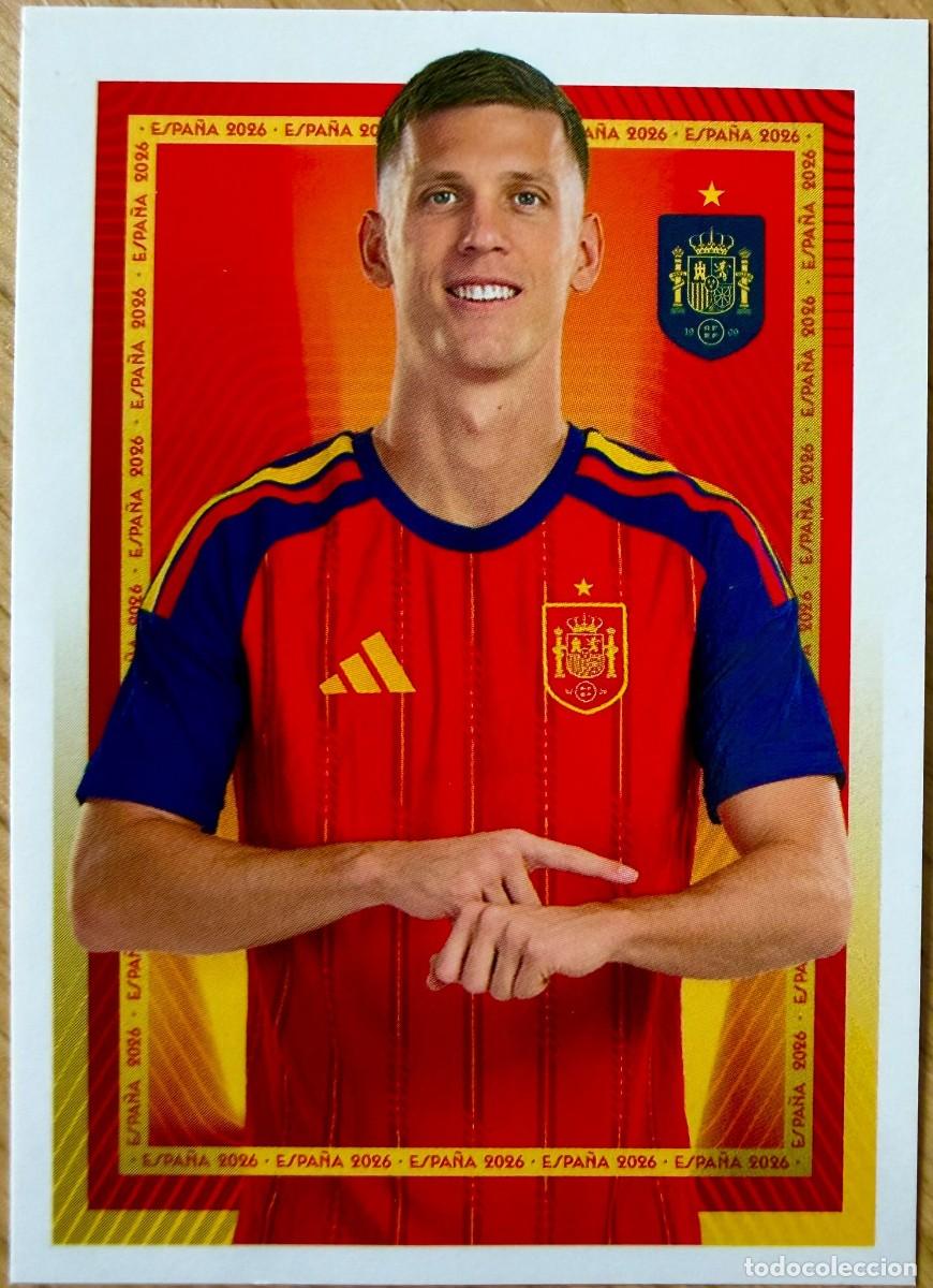 Cartes &agrave; collectionner de Football: 47 DANI OLMO SELECCION ESPA&Ntilde;OLA CARREFOUR ESPA&Ntilde;A 2026 26 STICKER SIN PEGAR PANINI