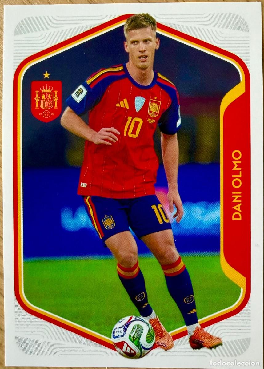 Cartes &agrave; collectionner de Football: 48 DANI OLMO SELECCION ESPA&Ntilde;OLA CARREFOUR ESPA&Ntilde;A 2026 26 STICKER SIN PEGAR PANINI