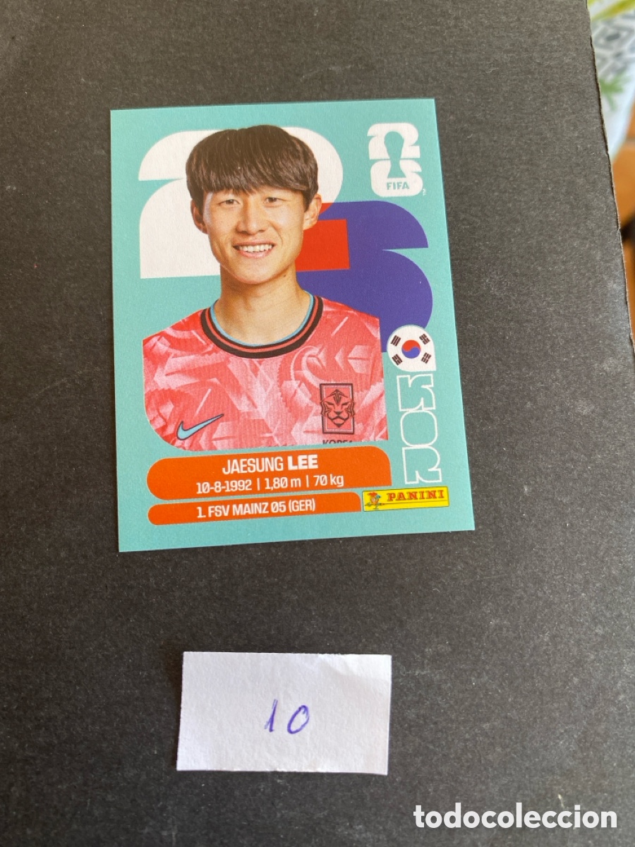 Cromos de F&uacute;tbol: Cromo Korea Mundial 2026 N* 10 nuevo
