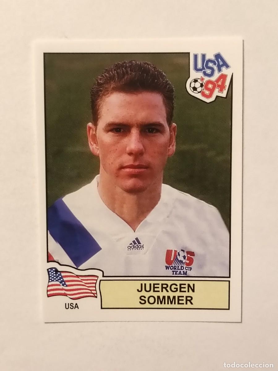 Cromos de F&uacute;tbol: JUERGEN SOMMER (ESTADOS UNIDOS) MUNDIAL USA 94 PANINI