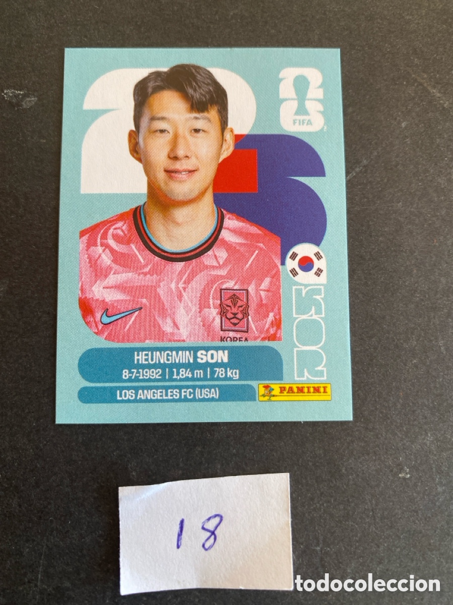 Cromos de F&uacute;tbol: Cromo Korea Mundial 2026 N* 18 nuevo