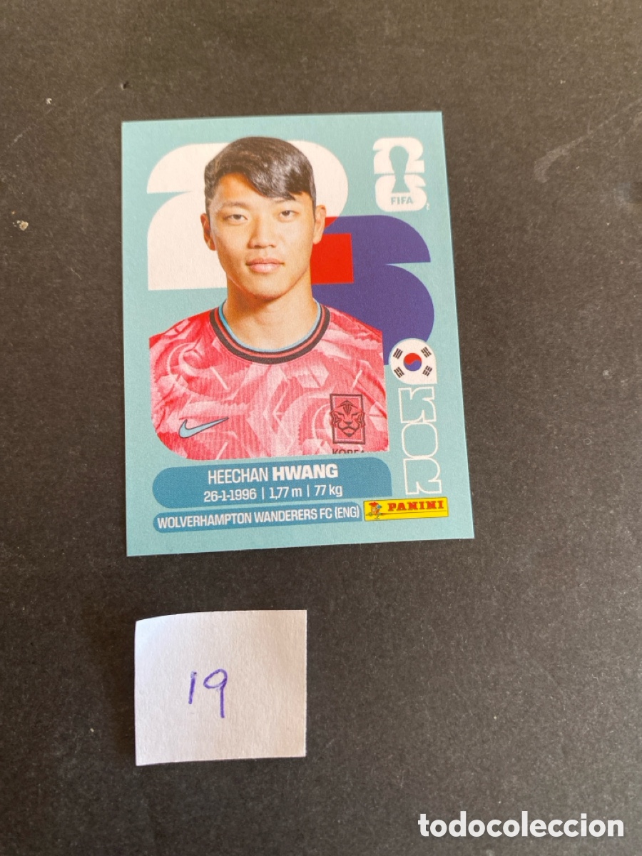 Cromos de F&uacute;tbol: Cromo Korea Mundial 2026 N*19 nuevo