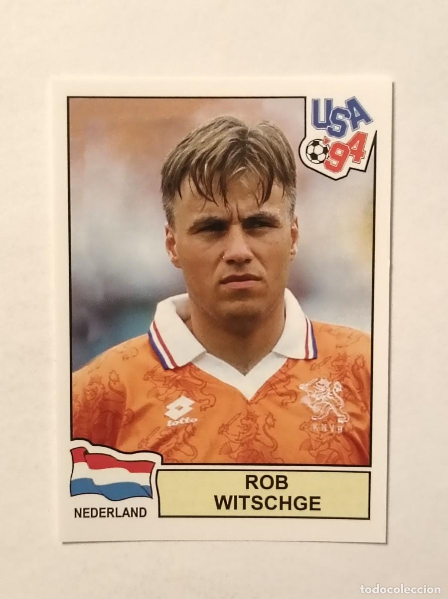 Cromos de F&uacute;tbol: ROB WITSCHGE (HOLANDA) MUNDIAL USA 94 PANINI