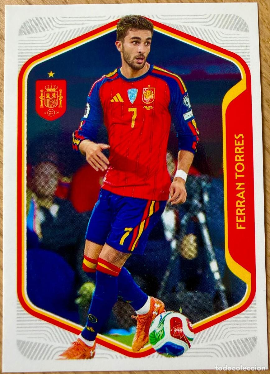 Cromos de F&uacute;tbol: 54 FERRAN TORRES SELECCION ESPA&Ntilde;OLA CARREFOUR ESPA&Ntilde;A 2026 26 STICKER SIN PEGAR PANINI