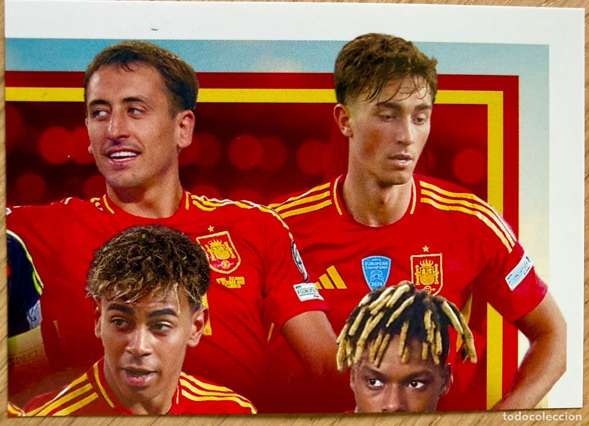 Cromos de F&uacute;tbol: 62 MOSAICO TRIPTICO SELECCION ESPA&Ntilde;OLA CARREFOUR ESPA&Ntilde;A 2026 26 STICKER SIN PEGAR PANINI
