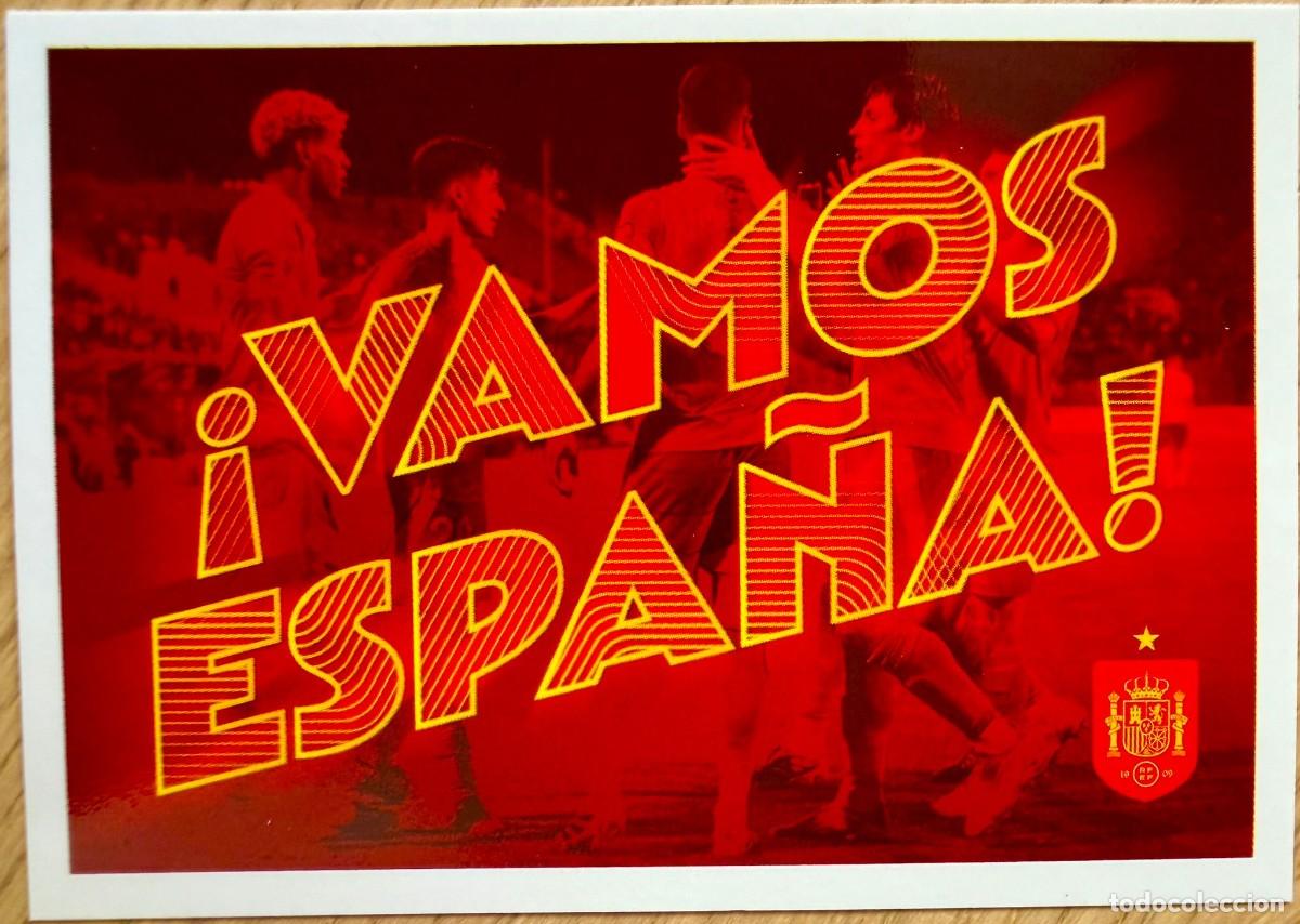 Football Stickers: 65 &iexcl;VAMOS ESPA&Ntilde;A! SELECCION ESPA&Ntilde;OLA CARREFOUR ESPA&Ntilde;A 2026 26 STICKER SIN PEGAR PANINI
