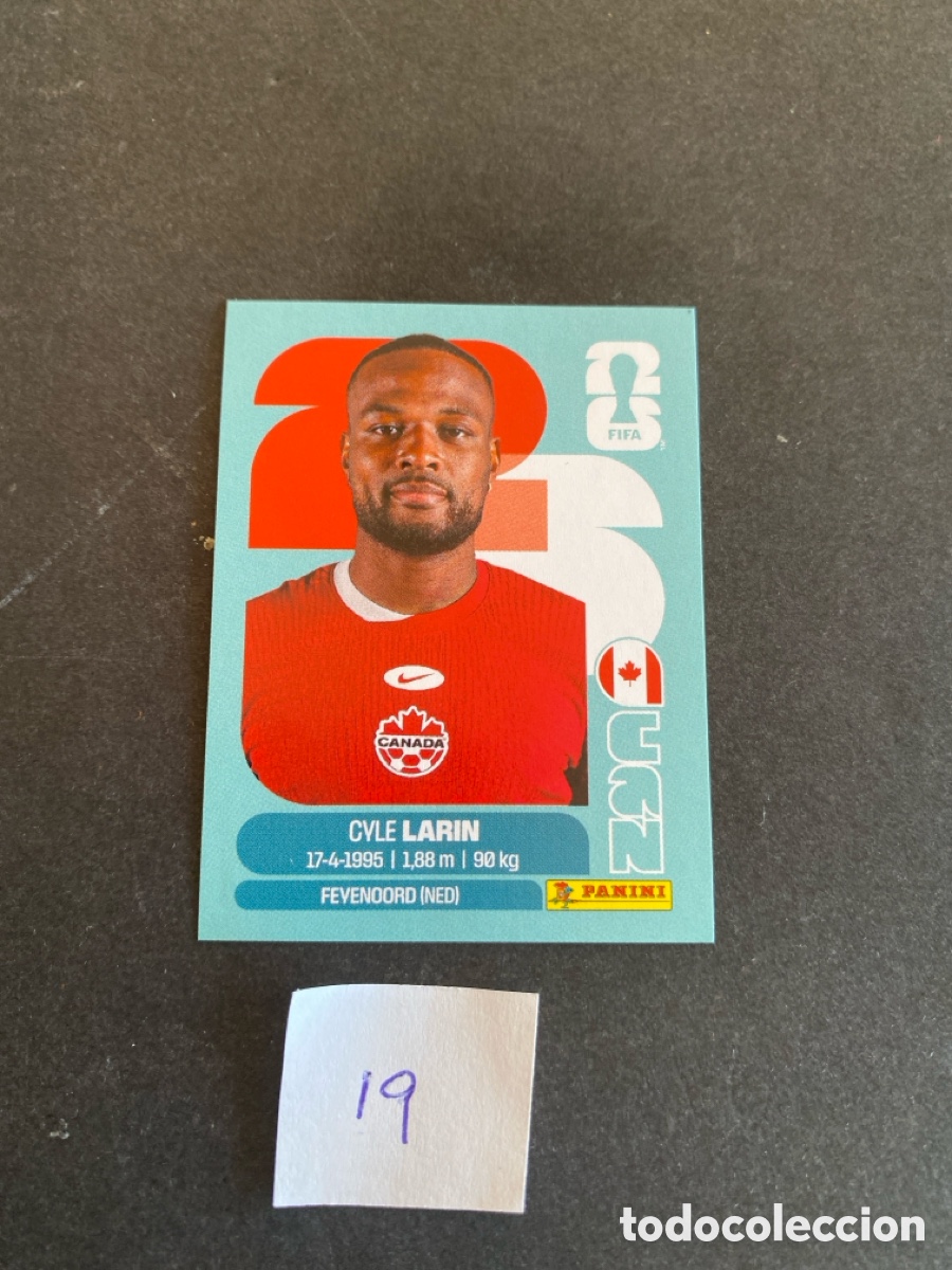 Football Stickers: Cromo Canada Mundial 2026 N* 19 nuevo