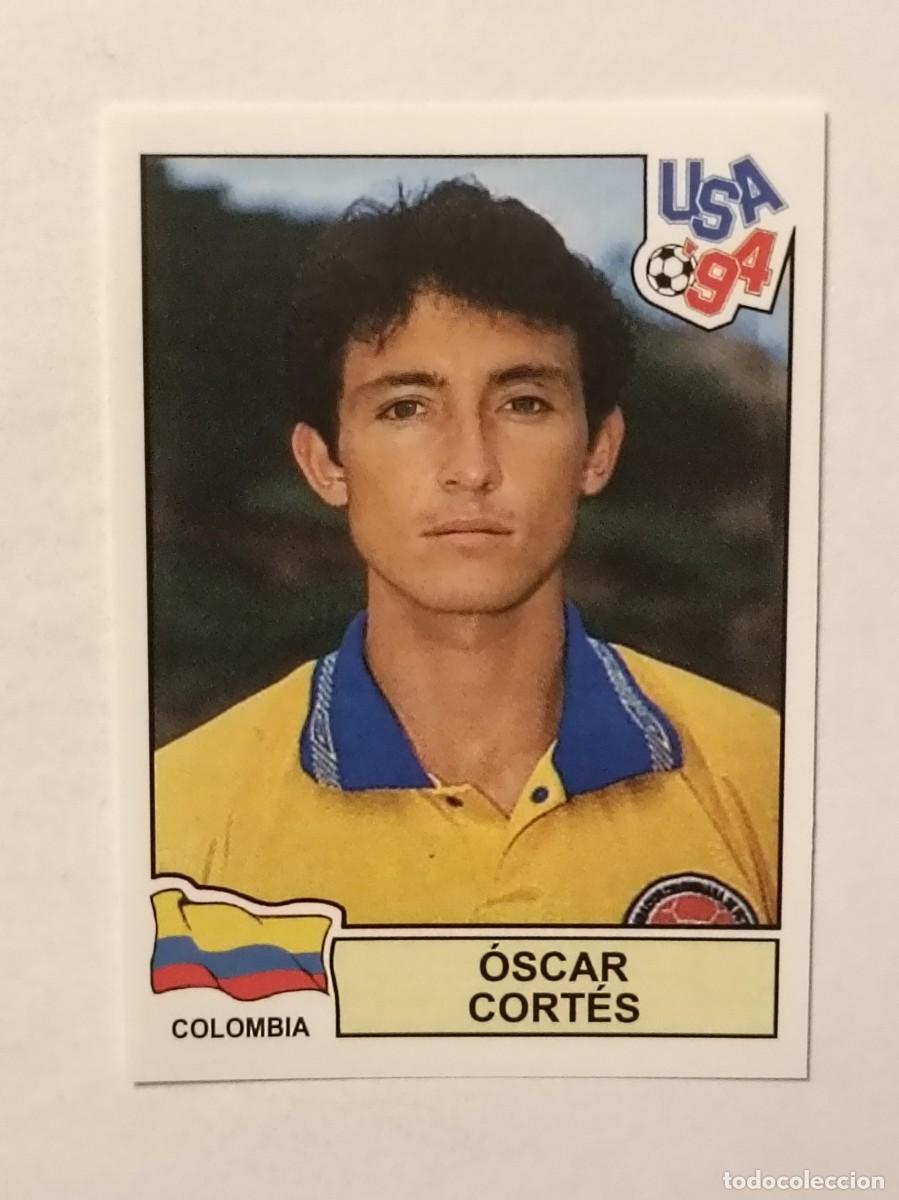 Football Stickers: OSCAR CORTES (COLOMBIA) MUNDIAL USA 94 PANINI