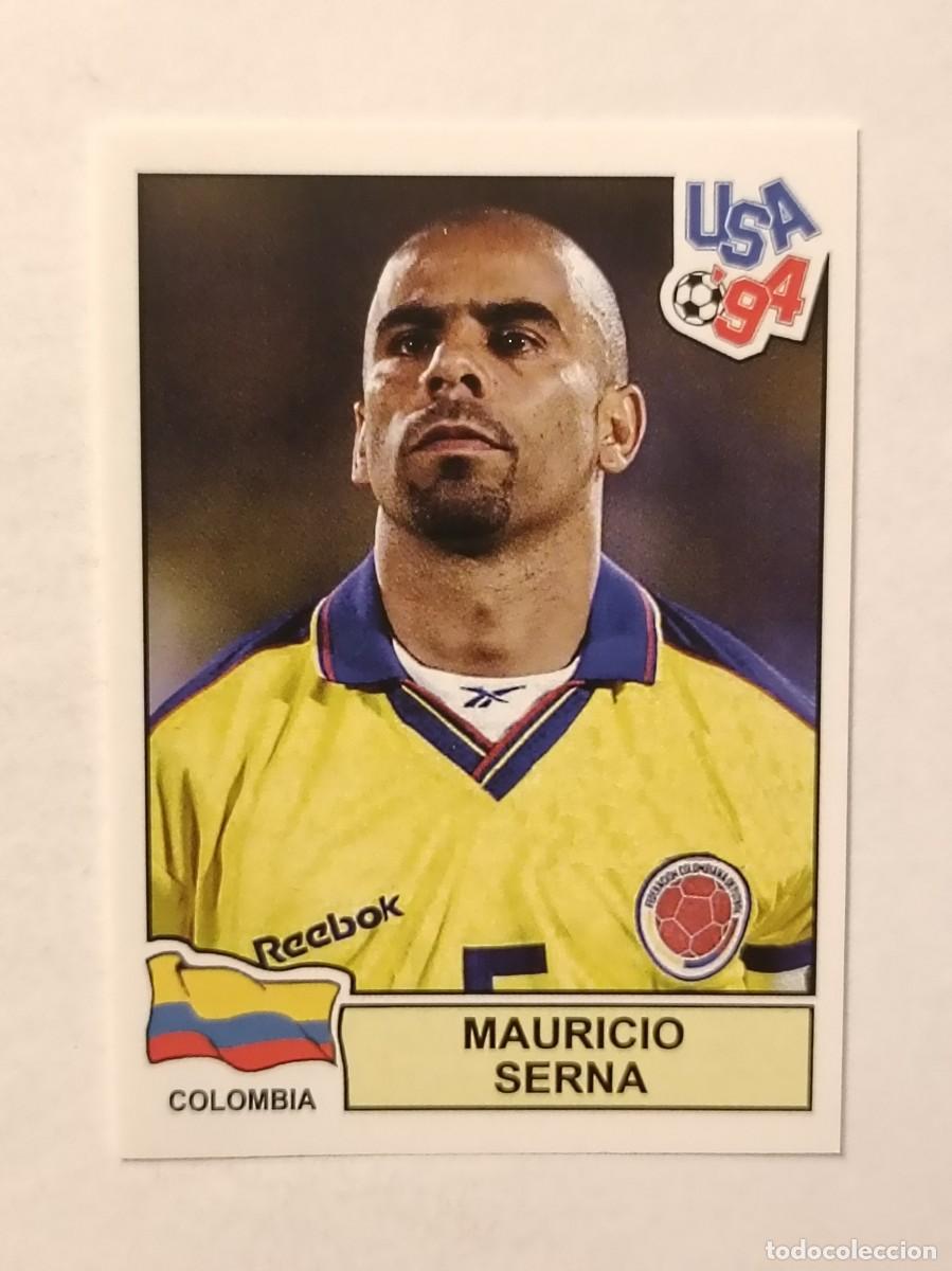 Football Stickers: MAURICIO SERNA (COLOMBIA) MUNDIAL USA 94 PANINI