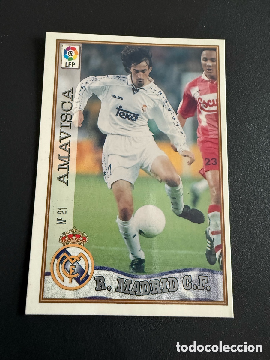 Football Stickers: MUNDICROMO 97-98. n 21. AMAVISCA
