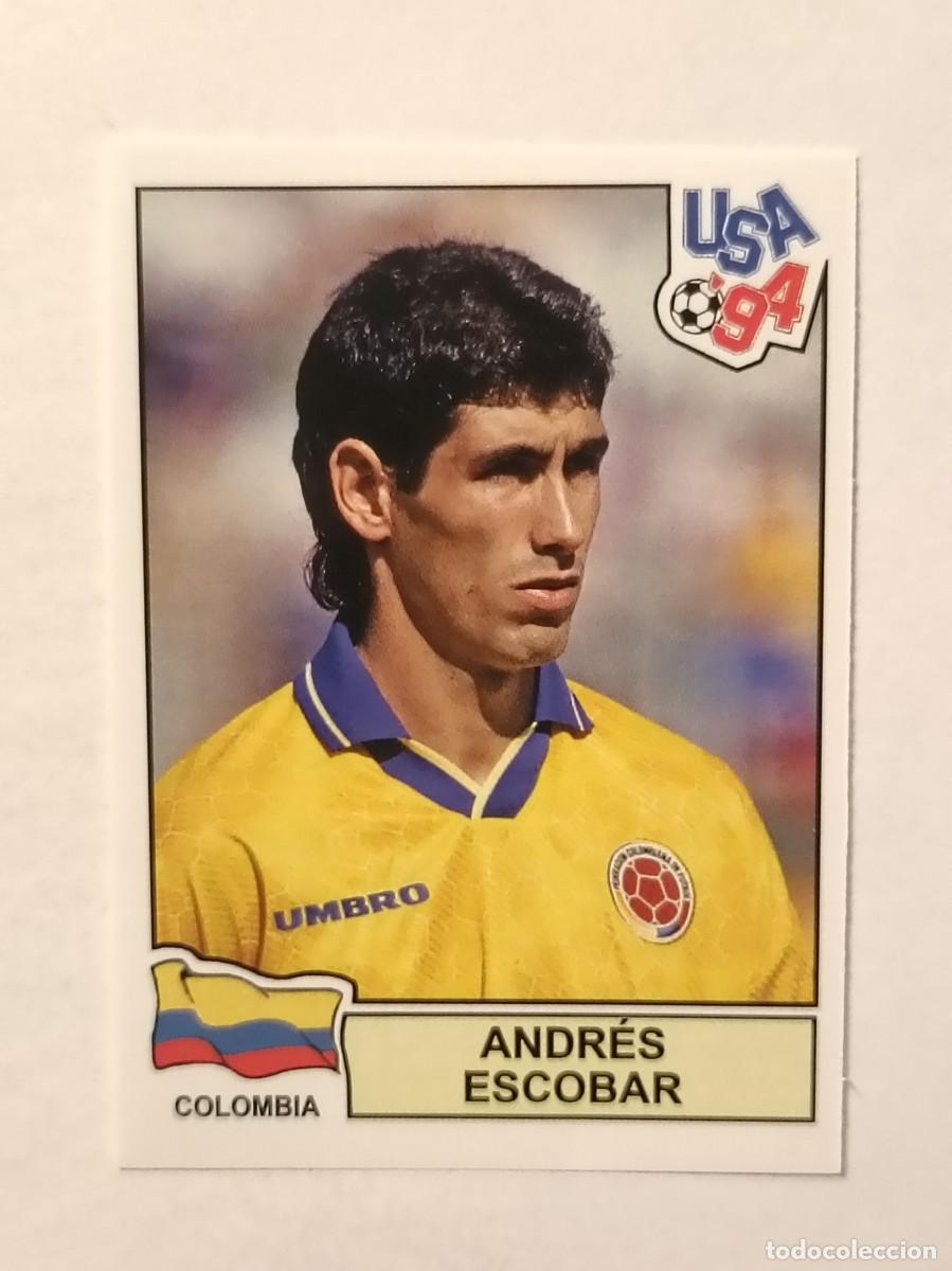 Football Stickers: ANDRES ESCOBAR (COLOMBIA) MUNDIAL USA 94 PANINI