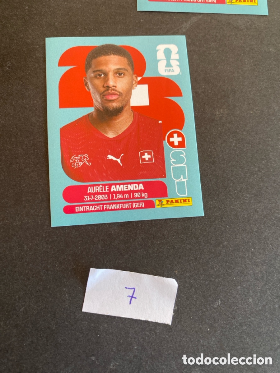 Football Stickers: Cromo Suiza Mundial 2026 N* 7 nuevo
