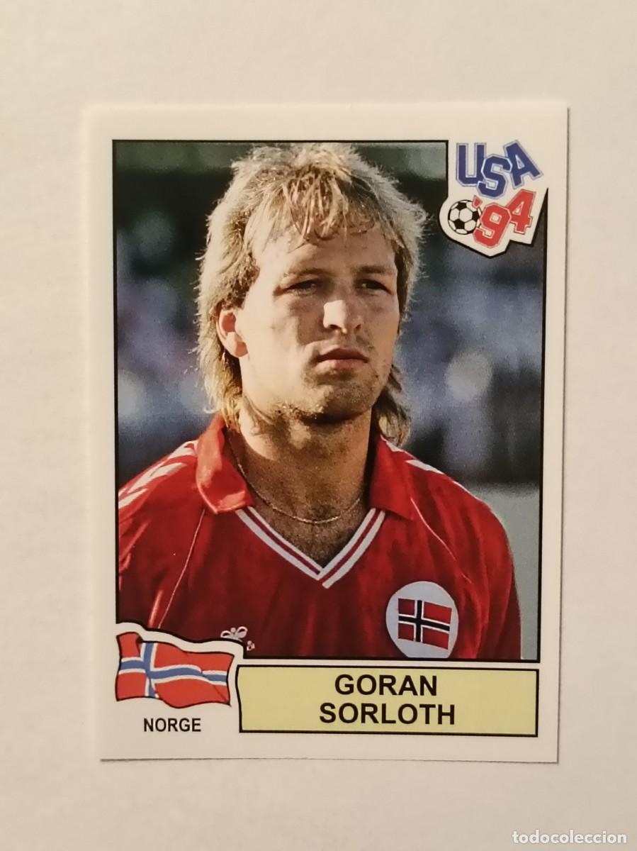 Football Stickers: GORAN SORLOTH (NORUEGA) MUNDIAL USA 94 PANINI