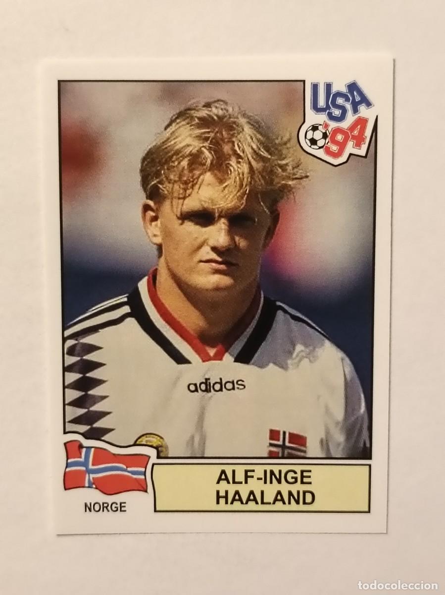 Football Stickers: ALF-INGE HAALAND (NORUEGA) MUNDIAL USA 94 PANINI