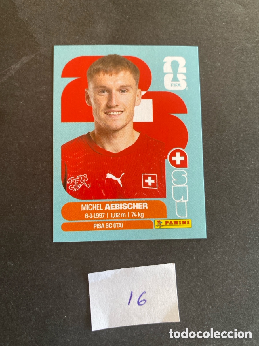 Cromos de F&uacute;tbol: Cromo Suiza Mundial 2026 N* 16 nuevo