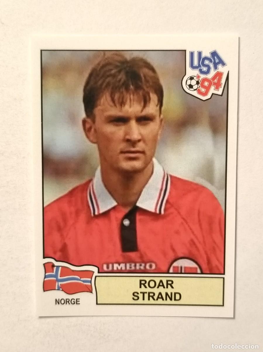Cromos de F&uacute;tbol: ROAR STRAND (NORUEGA) MUNDIAL USA 94 PANINI