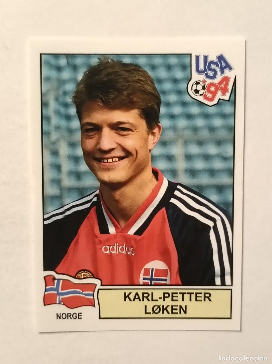 Cromos de F&uacute;tbol: KARL-PETTER LOKEN (NORUEGA) MUNDIAL USA 94 PANINI